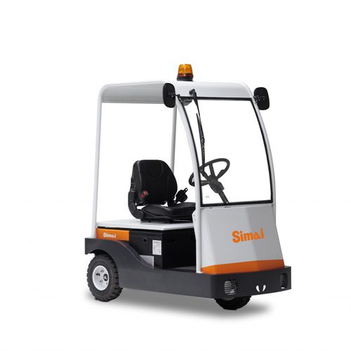 Trattore per rimorchio - TTE40 - SIMAI SpA - elettrico / a 3 ruote / con conducente seduto