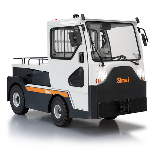 Trattore elettrico - TE252 - SIMAI SpA - 4 ruote / con conducente seduto / per rimorchio