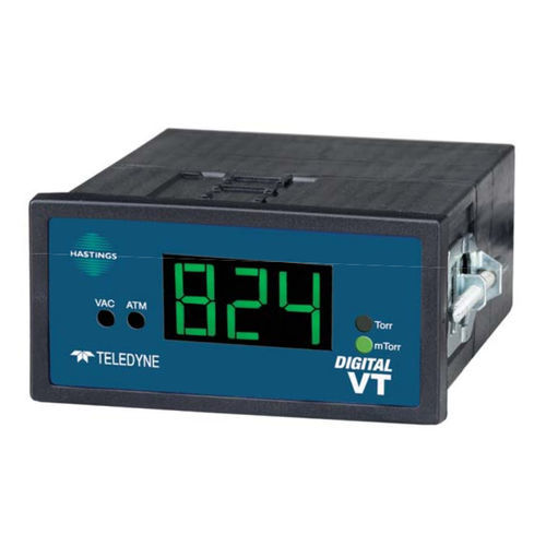 Misuratore di vuoto a termocoppia - DVT series - Teledyne Hastings Instruments - digitale