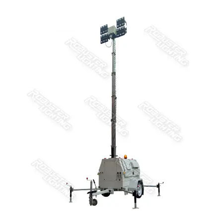 Torre faro LED - RPLT-6900  - Fujian Robust Power Co., Ltd. - con motore diesel