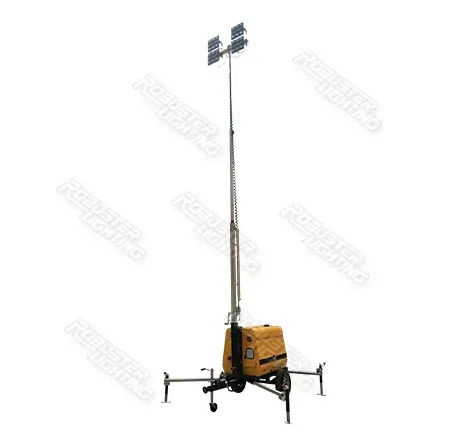 Torre faro LED - RPLT-6000 - Fujian Robust Power Co., Ltd. - a ioduri metallici / con motore diesel