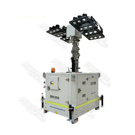 Torre faro LED - RPLT-3800 AU - Fujian Robust Power Co., Ltd. - con motore diesel