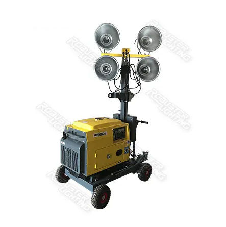 Torre faro LED - RPLT-1600 - Fujian Robust Power Co., Ltd. - a ioduri metallici / con motore diesel