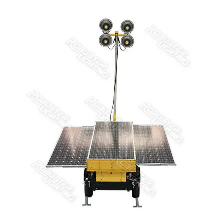 Torre faro LED - RPLT-4900 - Fujian Robust Power Co., Ltd. - con motore diesel / solare / ibrido