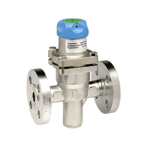 Regolatore di pressione per vapore - RU - ALPHA AUTOMATISMES Sarl - a molla / monostadio / in acciaio inossidabile