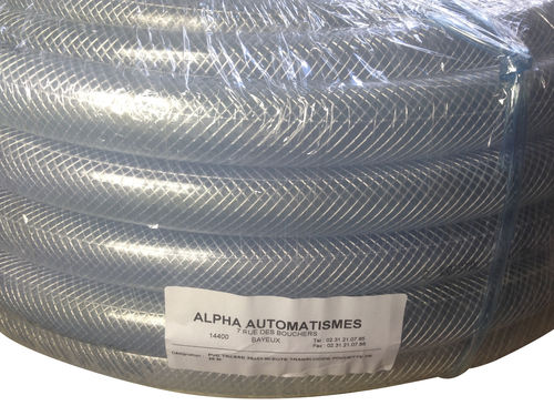 Tubo flessibile in PVC - KPVAT - ALPHA AUTOMATISMES Sarl - rinforzato / con treccia in tessuto