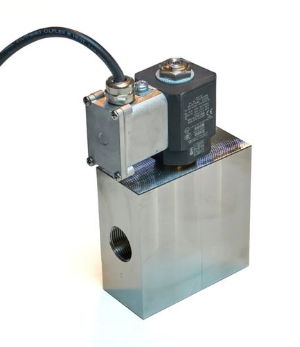 Elettrovalvola a comando assistito - HyValve 500 - ALPHA AUTOMATISMES Sarl - a 2 vie / NC / per idrogeno
