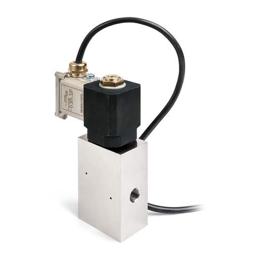 Elettrovalvola a comando assistito - HyValve 1000 - ALPHA AUTOMATISMES Sarl - a 2 vie / NC / per idrogeno