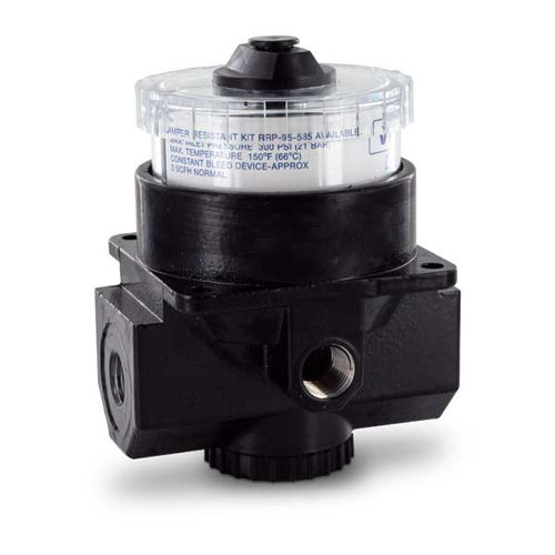 Regolatore di pressione per aria compressa - R21 - R41 - ALPHA AUTOMATISMES Sarl - a pistone / monostadio / stampaggio a pressione in zinco