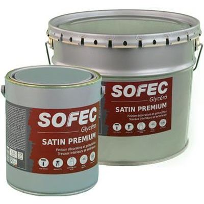 Vernice di finitura - Satin Premium - Sofec - anti ruggine / liquida / gliceroftalica