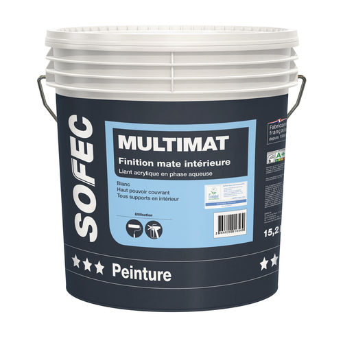 Vernice di finitura - Multimat - Sofec - liquida / in acrilico / per il settore edile
