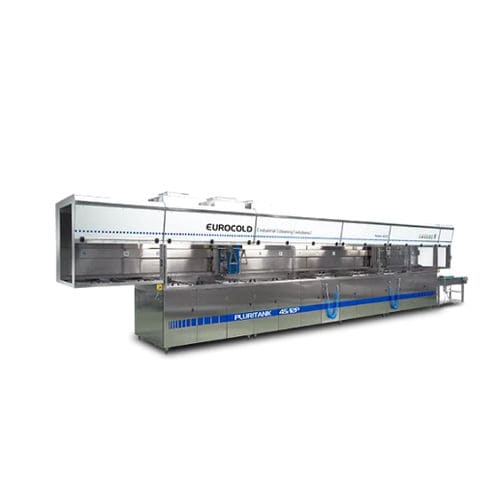 Macchina per pulizia ad ultrasuoni - PLURITANK 10/12P - EUROCOLD srl - con detergente a base acquosa / automatica / industriale
