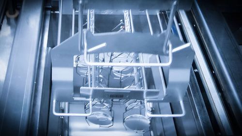 Unità di ricoprimento per immersione automatica - LAC MASS 4000 - EUROCOLD srl - per lenti oftalmiche / in acciaio inossidabile
