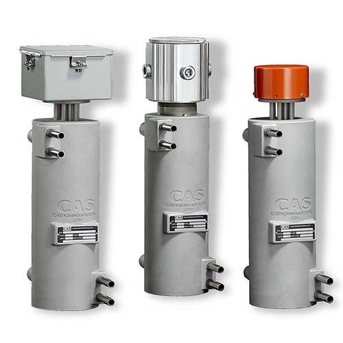 Riscaldatore d'aria - CAST-X 2500 - Cast Aluminum Solutions, LLC - a circolazione / a gas naturale / in acciaio inossidabile