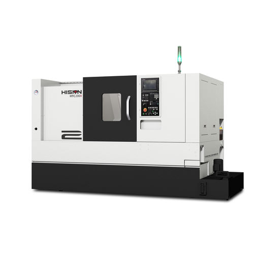 Tornio CNC - HTC II series - Ningbo Haitian Precision Machinery Co., Ltd. - orizzontale / 3 assi / a banco inclinato