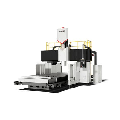 Centro di lavoro CNC a doppia colonna - GLU series - Ningbo Haitian Precision Machinery Co., Ltd. - 3 assi / verticale / per materie plastiche