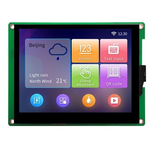 Modulo di visualizzazione intelligente - DMG64480C056_03W - Beijing DWIN Technology Co., Ltd. - TFT LCD / TN / con touch screen capacitativo