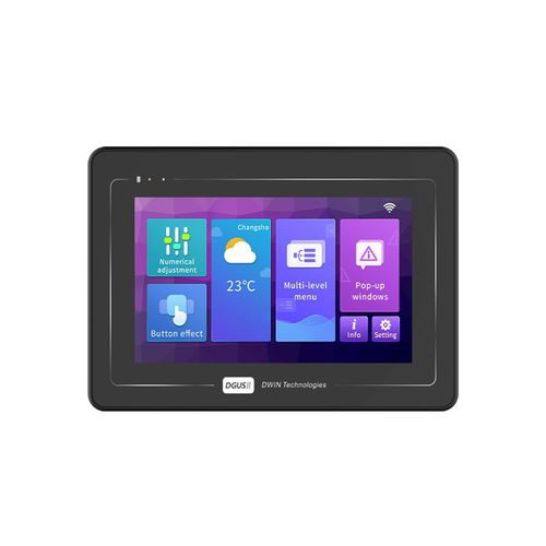 Modulo di visualizzazione 7" - DMG10600T070_A5W - Beijing DWIN Technology Co., Ltd. - TFT LCD / IPS / con touch screen capacitativo