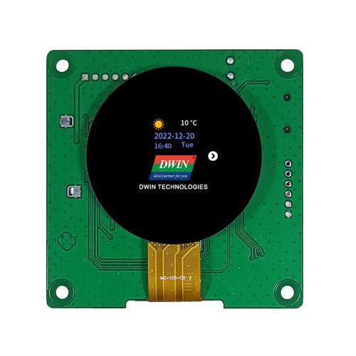 Modulo di visualizzazione rotondo - DMG24240C013_03W - Beijing DWIN Technology Co., Ltd. - TFT LCD / IPS / con touch screen capacitativo