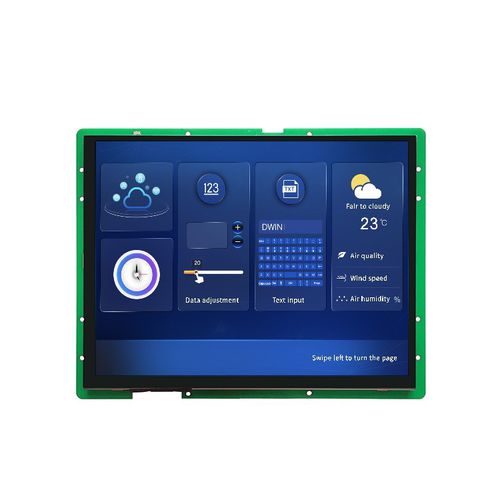 Display informativo HMI - DMG10768C104_03W - Beijing DWIN Technology Co., Ltd. - TFT LCD / IPS / con touch screen capacitativo