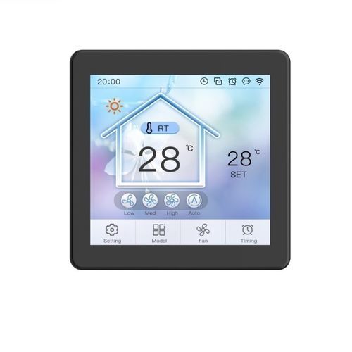 Termostato touch screen - TC040C11 U(W) 04 - Beijing DWIN Technology Co., Ltd. - NTC / programmabile / con relè