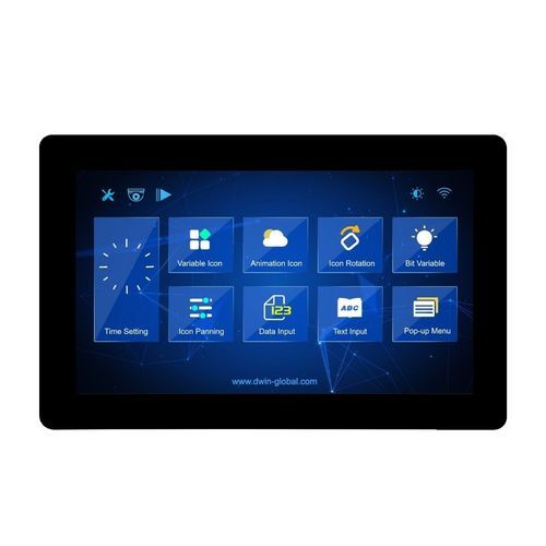 Schermo LCD - DMG19108C133_05W - Beijing DWIN Technology Co., Ltd. - con touch screen capacitativo / con retroilluminazione a LED / industriale