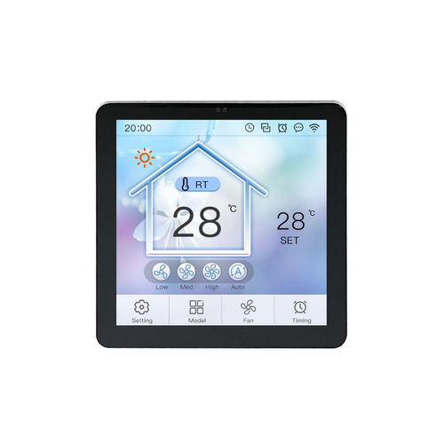 Controllore di temperatura con touch screen - TC041C12 U(W) 00 - Beijing DWIN Technology Co., Ltd. - con display LCD / elettronico / IP65