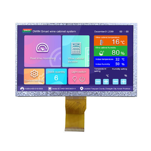 Modulo di visualizzazione TFT LCD - LI10600T070IA3098 - Beijing DWIN Technology Co., Ltd. - IPS / a colori / 1024 x 600