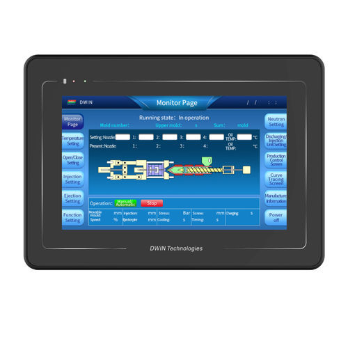 Modulo di visualizzazione 7" - DMT10600T070_36WTC - Beijing DWIN Technology Co., Ltd. - TFT LCD / IPS / con touch screen capacitativo