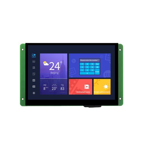 Modulo di visualizzazione con controllore - DMG12800T070_01W - Beijing DWIN Technology Co., Ltd. - TFT LCD / IPS / con touch screen capacitativo