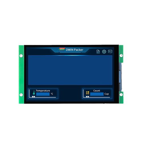 Display informativo industriale - DMG12800T080_01W - Beijing DWIN Technology Co., Ltd. - TFT LCD / IPS / con touch screen capacitativo