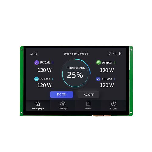 Modulo di visualizzazione TFT LCD - DMG12800T101_01W - Beijing DWIN Technology Co., Ltd. - IPS / con touch screen capacitativo / con touch screen resistivo