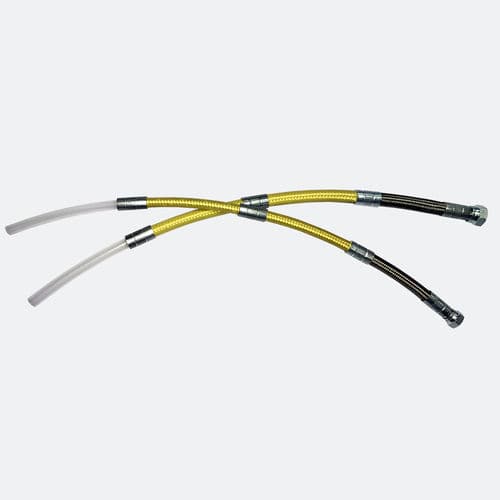 Tubo flessibile PTFE - Pressureﬂex® - Kongsberg Automotive - per prodotti chimici / per carburante / per gas