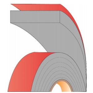 Nastro adesivo a doppia faccia - SilverTape™ AM9302 - AFTC group - in acrilico / in schiuma acrilica / in alluminio