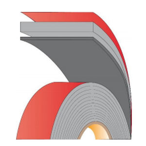 Nastro adesivo in gomma - SilverTape™HA7304 - AFTC group - in alluminio / permanente / attivato dal calore