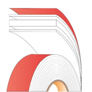 Nastro adesivo a doppia faccia - SilverTape™5351 - AFTC group - in acrilico / in schiuma acrilica / in alluminio