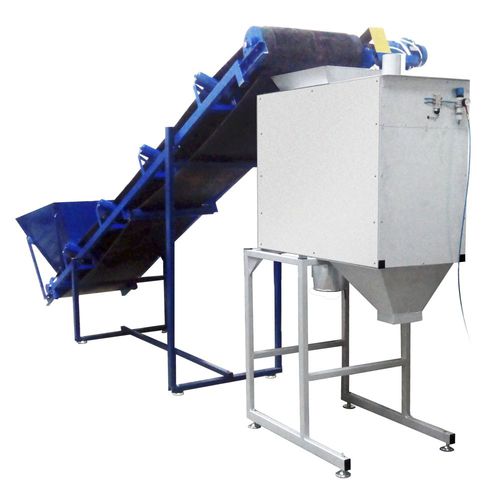 Riempitrice semiautomatica - Technowagy Ltd - per sacchi aperti / per granuli / per granulati