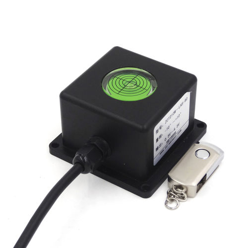 Sensore di inclinazione monoassiale - ZCT210M-LNS-90 - Shanghai Zhichuan Electronic Tech Co., Ltd - con uscita in tensione / IP68 / per misurazione di angolo