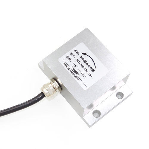 Sensore di inclinazione monoassiale - ZCT1XXK-LPS-X64 - Shanghai Zhichuan Electronic Tech Co., Ltd - con uscita in corrente / ad alta precisione / con scatola in alluminio