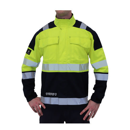 Giacca da lavoro - ARC FLASH HI-VIS - Apparel Supply Solutions - alta visibilità / antistatica / in cotone