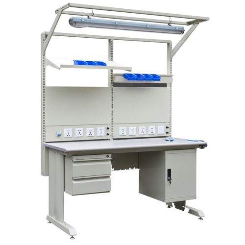 Banco da lavoro in acciaio inossidabile - G722M series - ChengDu SanJi Technology Co.,LTD - a cassetti
