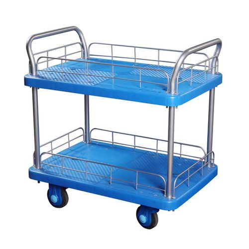 Carrello da trasporto - FC-7003 - ChengDu SanJi Technology Co.,LTD - in PVC / 2 livelli / ad uso industriale