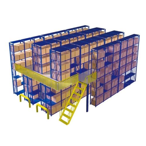 Scaffalatura per carichi pesanti - ChengDu SanJi Technology Co.,LTD - con soppalco