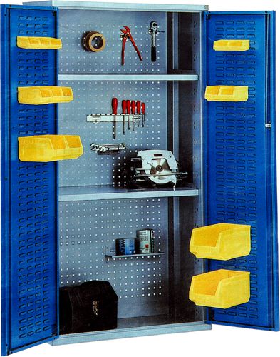 Armadio porta-attrezzi - FZ-4003 - ChengDu SanJi Technology Co.,LTD - a pavimento / con 2 sportelli