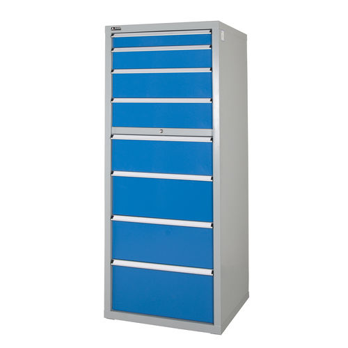 Armadio porta-attrezzi - FC series - ChengDu SanJi Technology Co.,LTD - a pavimento / 5 cassetti / 9 cassetti