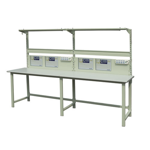 Banco di assemblaggio per stampi e utensili - ChengDu SanJi Technology Co.,LTD - con piano di lavoro a guide regolabili / multiuso