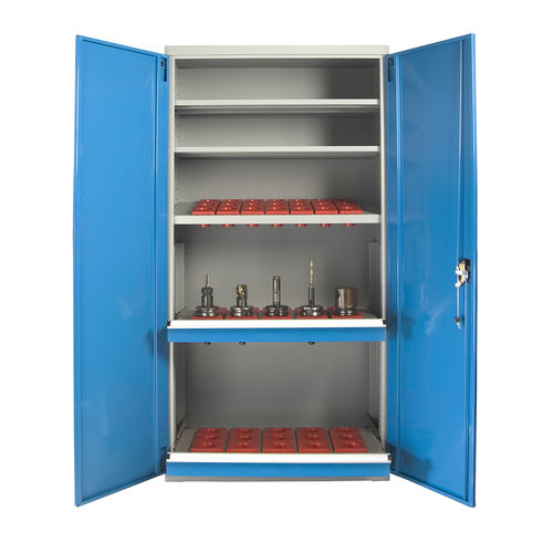 Armadio porta-attrezzi - FG-3010 - ChengDu SanJi Technology Co.,LTD - a pavimento / con 2 sportelli / verticale
