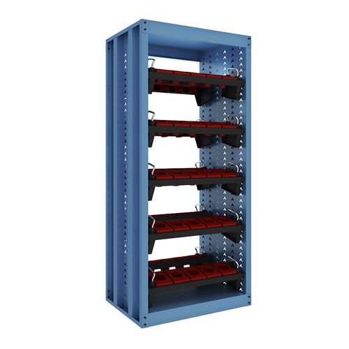 Scaffalatura da officina - FG-3019 - ChengDu SanJi Technology Co.,LTD - per multistoccaggio / a doppia faccia / regolabile