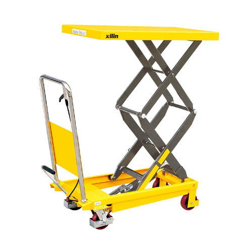 Tavola elevatrice a doppia forbice - SP series - ChengDu SanJi Technology Co.,LTD - idraulica / manuale / mobile