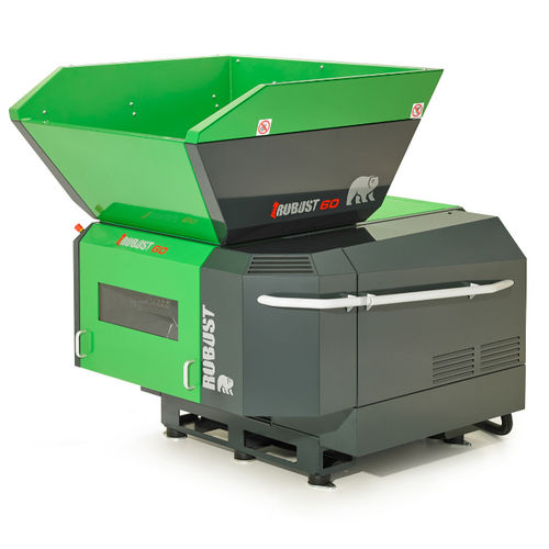 Trituratore monoalbero - SD 70 - Robust d.o.o. - per legno / per cartone / per rifiuti